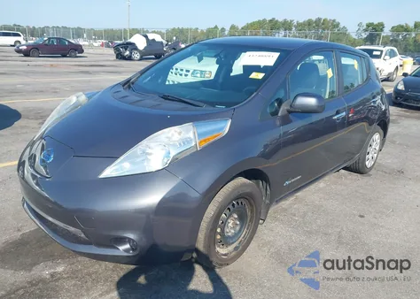 2013 Nissan Leaf S z USA, uszkodzony, nr VIN 1N4AZ0CP8DC415662